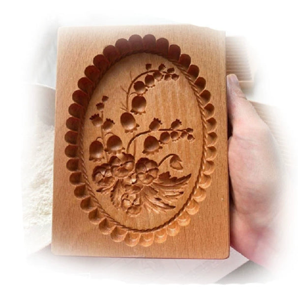 Cookie Cutter & Stamp Set for Baking - Provance Rose Style, Multiple Variants