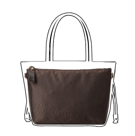 Multi-Color Storage Bag with Zippered Inner Lining for Cosmetics & Organization
