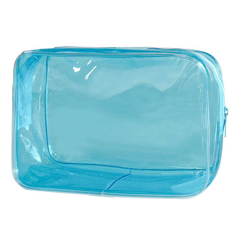 Large Capacity Transparent Cosmetic Bag Waterproof Storage Organizer