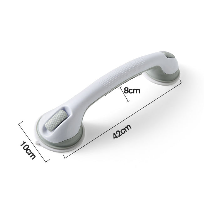 No Drill Suction Toilet Grab Bar Non-Slip Bathroom Safety Handle