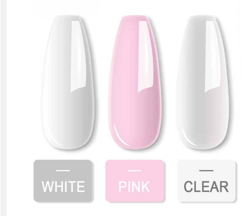 Nail Extension Crystal Powder & Acrylic Liquid Kit
