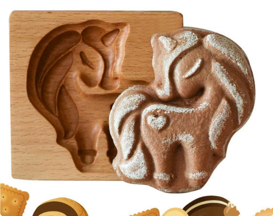 Cookie Cutter & Stamp Set for Baking - Provance Rose Style, Multiple Variants