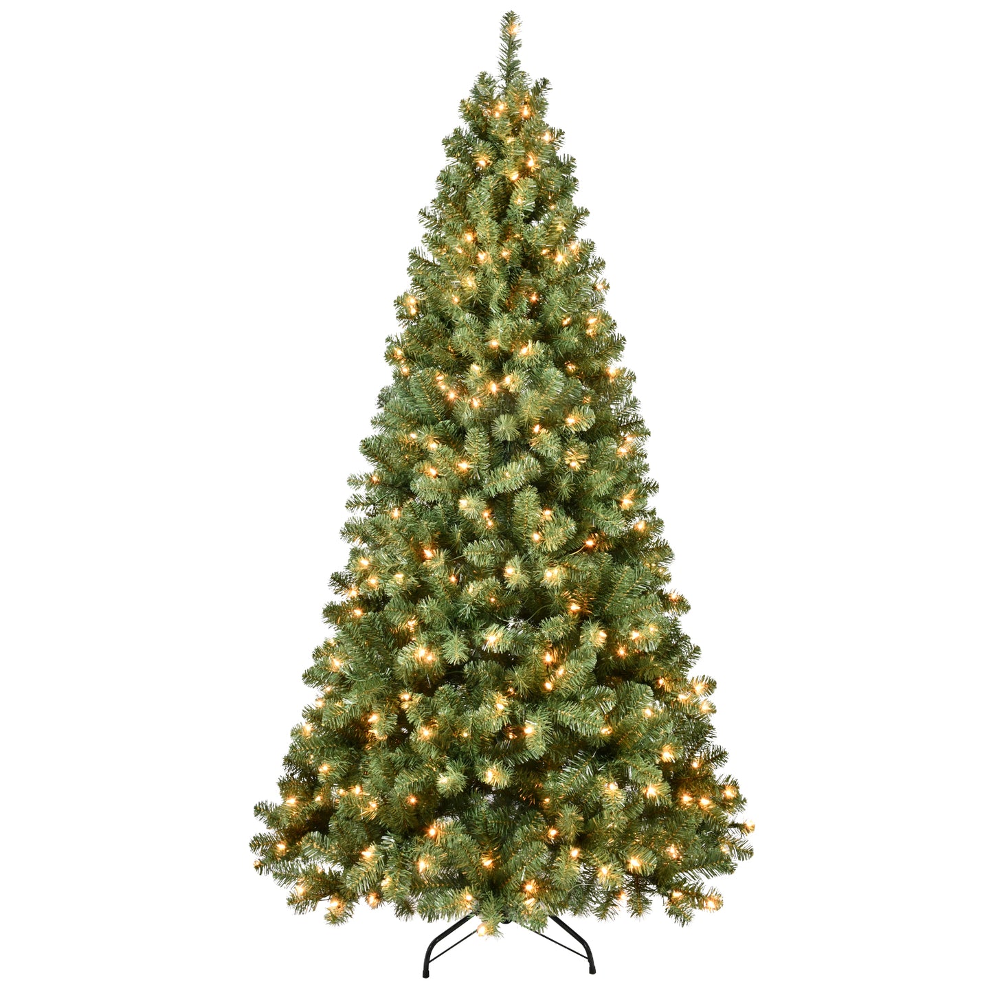 Prelit PVC Christmas Tree - Multiple Heights Available