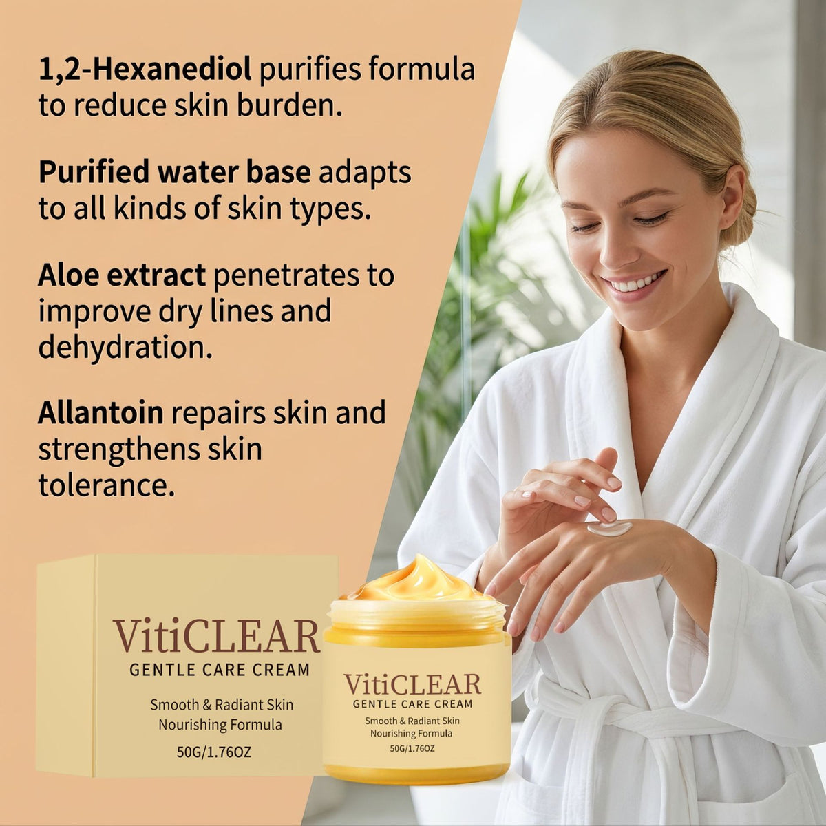 Skin Moisturizing Cream - Face & Body - 50g