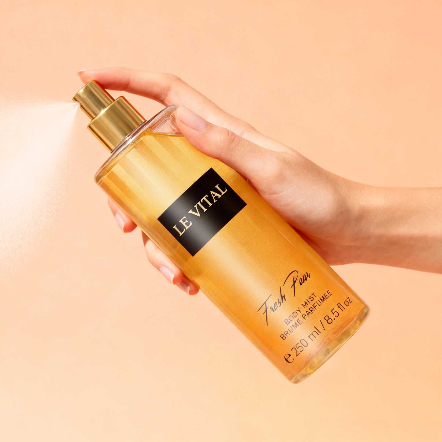 Hydrating Fragrance Body Mist Spray - 250ml Long-Lasting Scented Body Splash