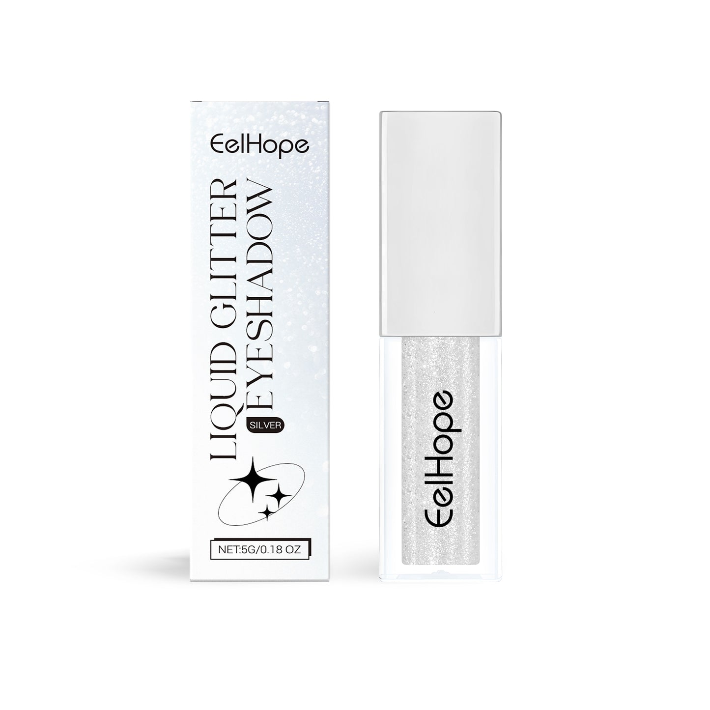 Liquid Eye Shadow - Vibrant Colors, Long-Lasting, 2.2x8.4cm