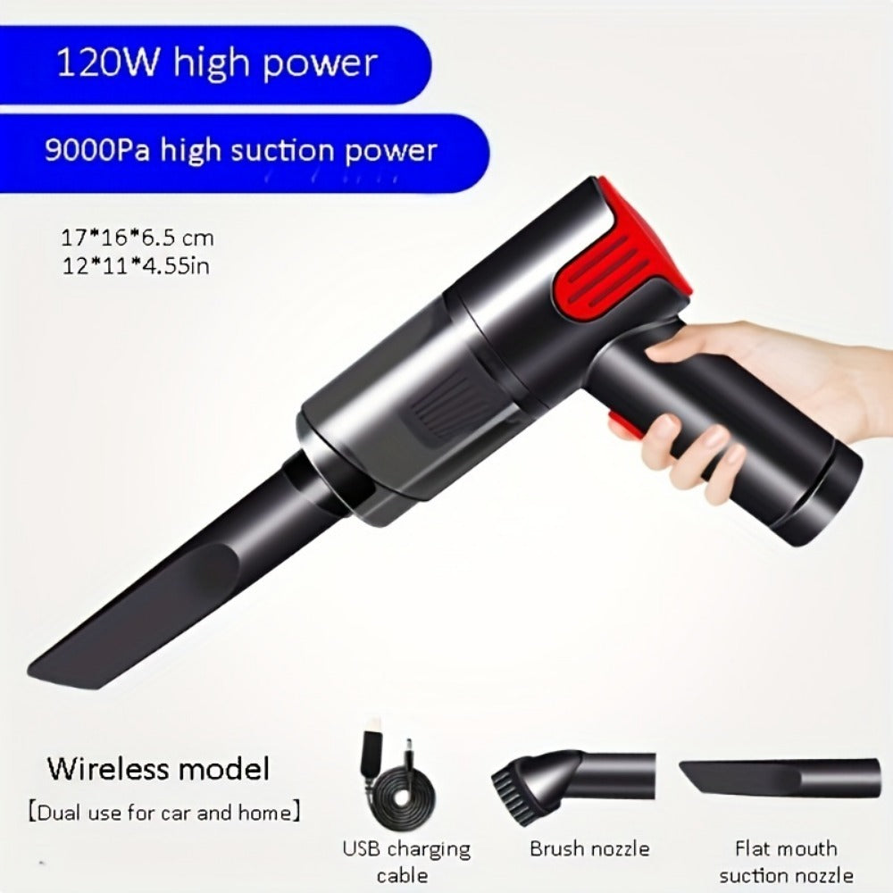 Wireless Portable Car Vacuum Cleaner USB Recharge Handheld Mini Desktop Vacuum