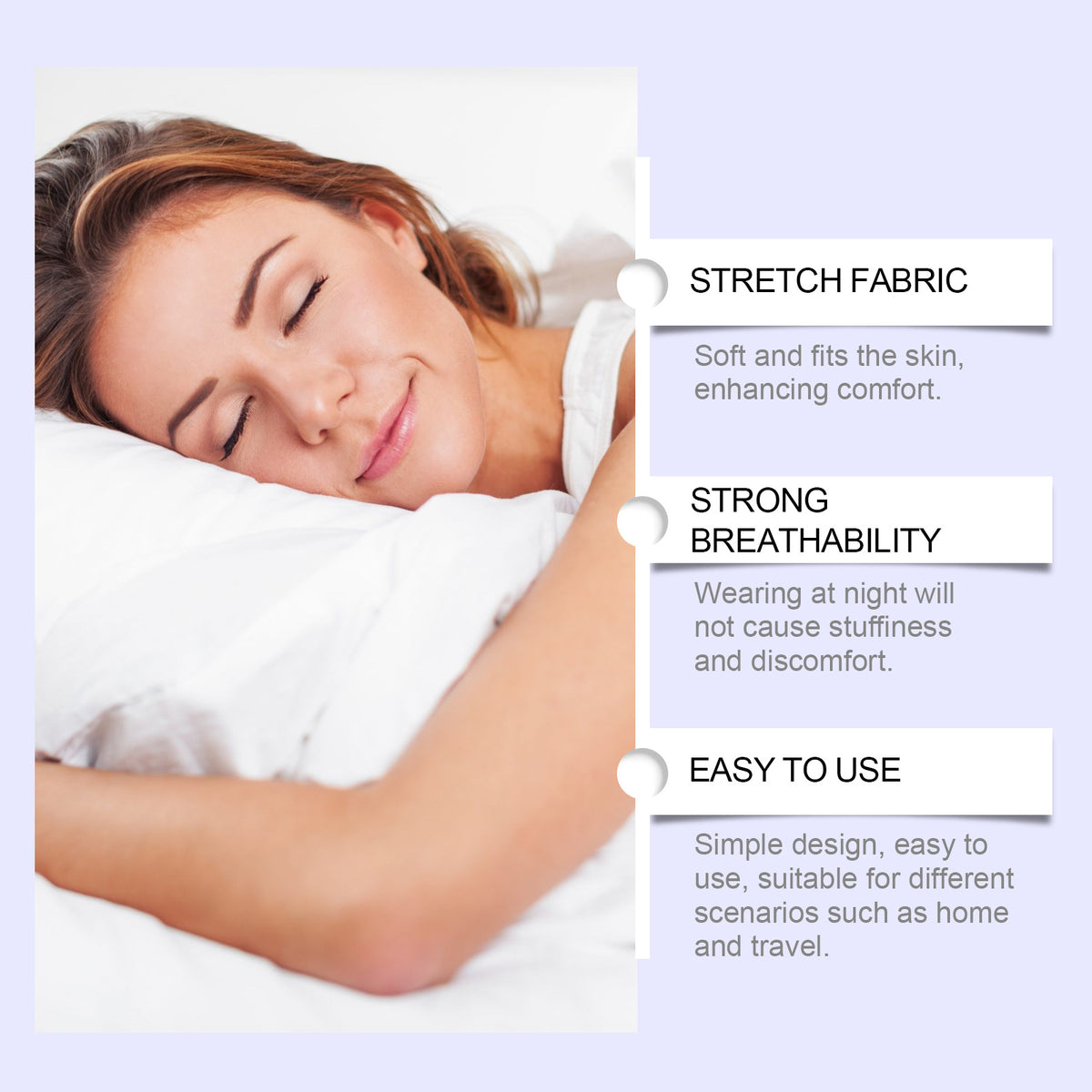Anti-snoring Nursing Adhesive Bandage Care Night Relief