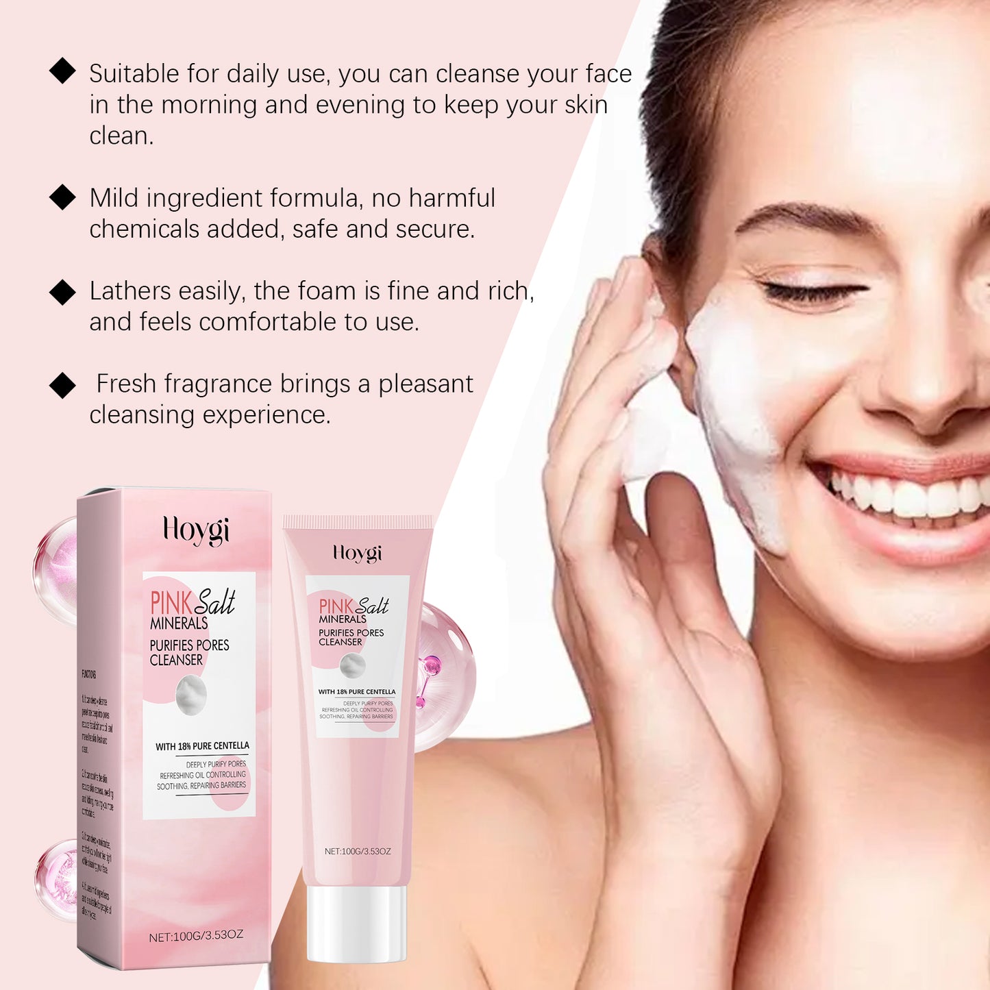 Deep Pore Cleansing Facial Wash - Hydrating Daily Face Cleanser
