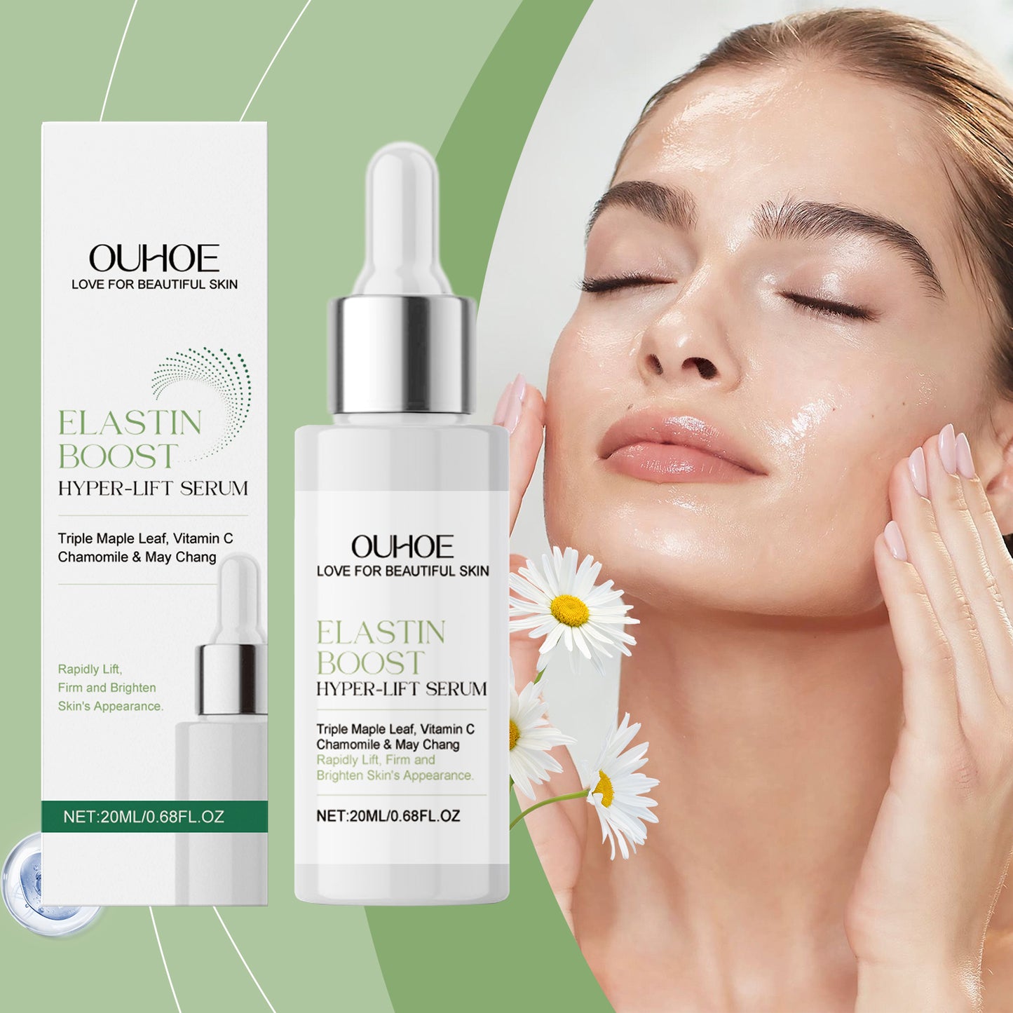Vitamin C Facial Essence - Moisturizing Serum for Firming & Brightening Skin