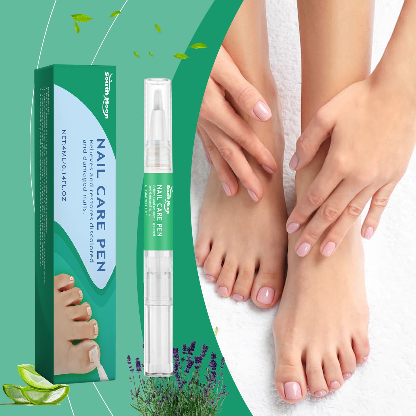 Nail Repair Pen for Damaged Nails - Moisturizing & Strengthening Treatment