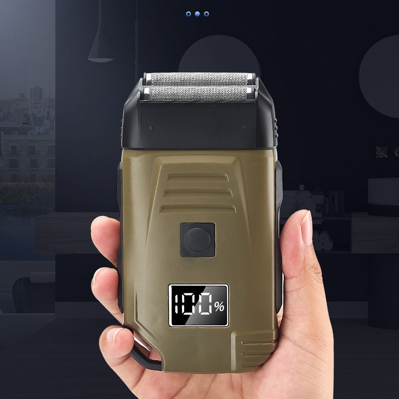 Reciprocating Electric Shaver Head - Army Green