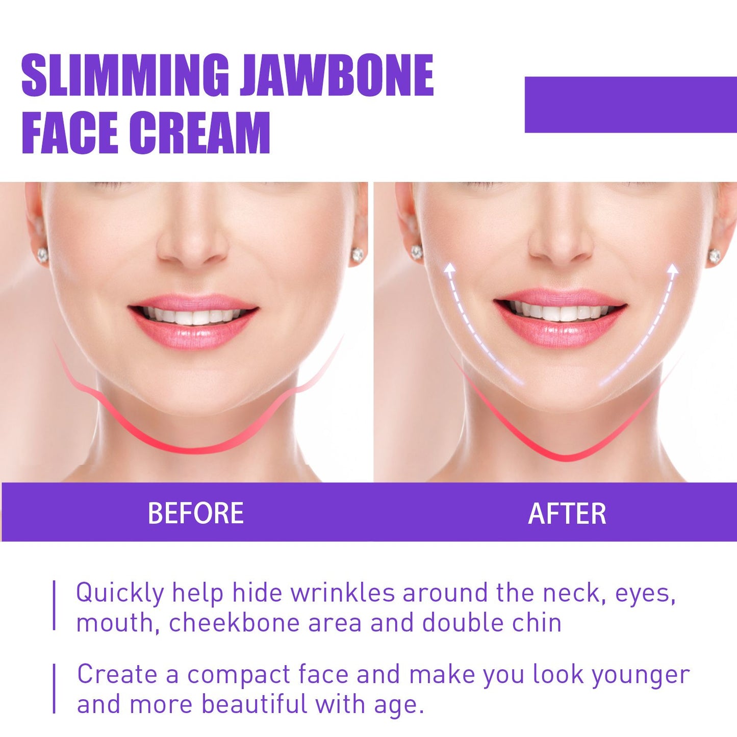V-Face Firming & Lifting Cream - Facial Contour Tightening Treatment