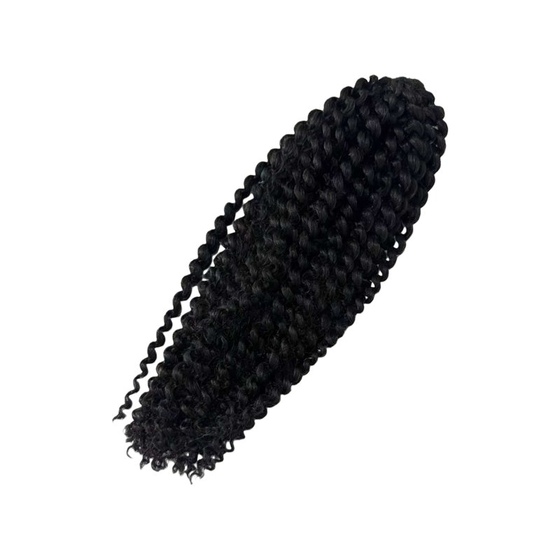 Water Wave Crochet Braiding Hair - Long Bohemian Curly Synthetic Fiber