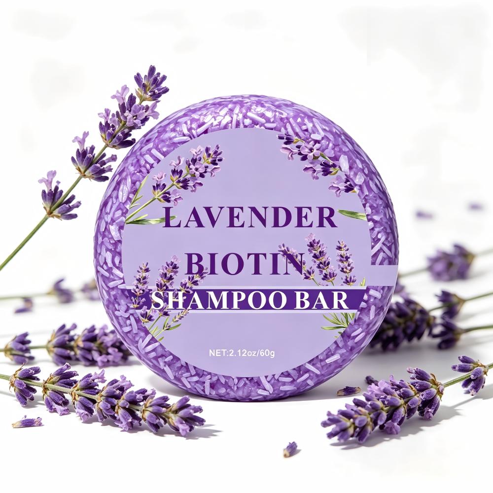 Lavender Biotin Shampoo Bar 60g