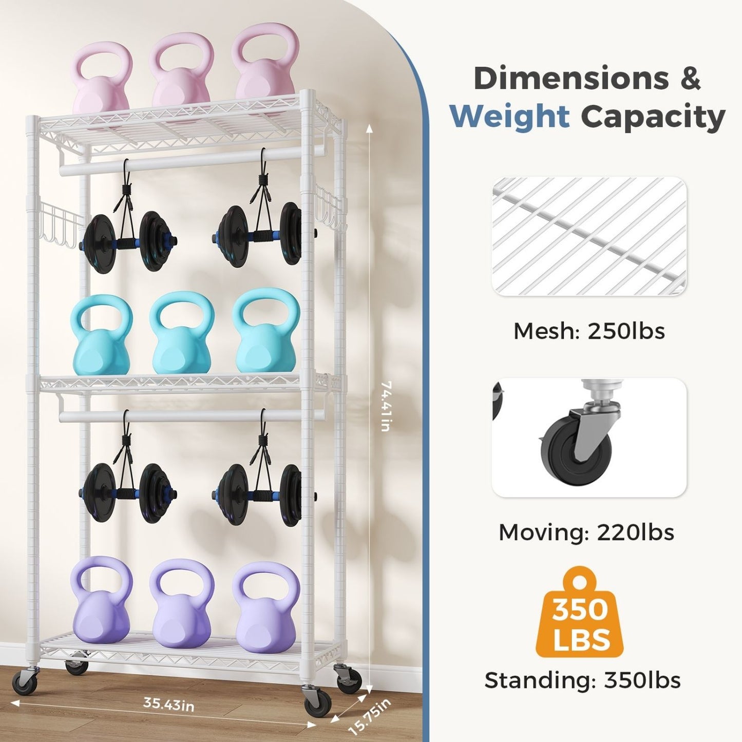 Adjustable Clothes Hanger, A Metal Movable Wall-mounted Hanger With