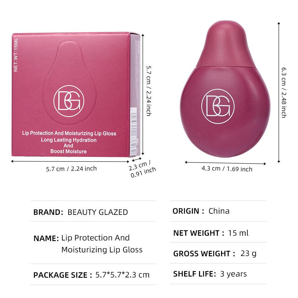 Moisturizing Lip Lacquer - Long Lasting Hydrating Lip Gloss