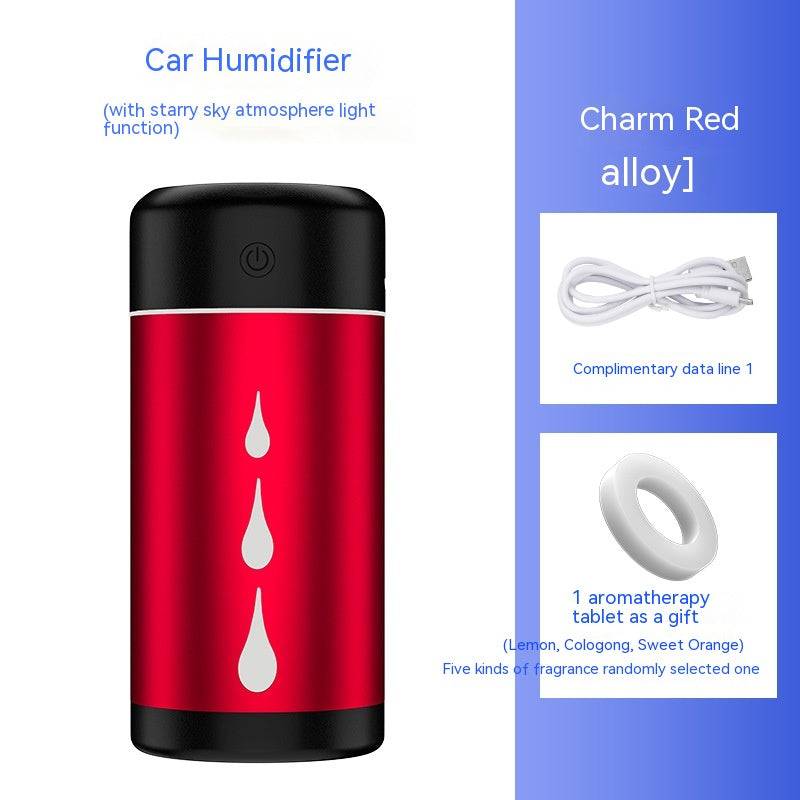 Car Humidifier Aromatherapy Spray for Odor Removal USB Portable