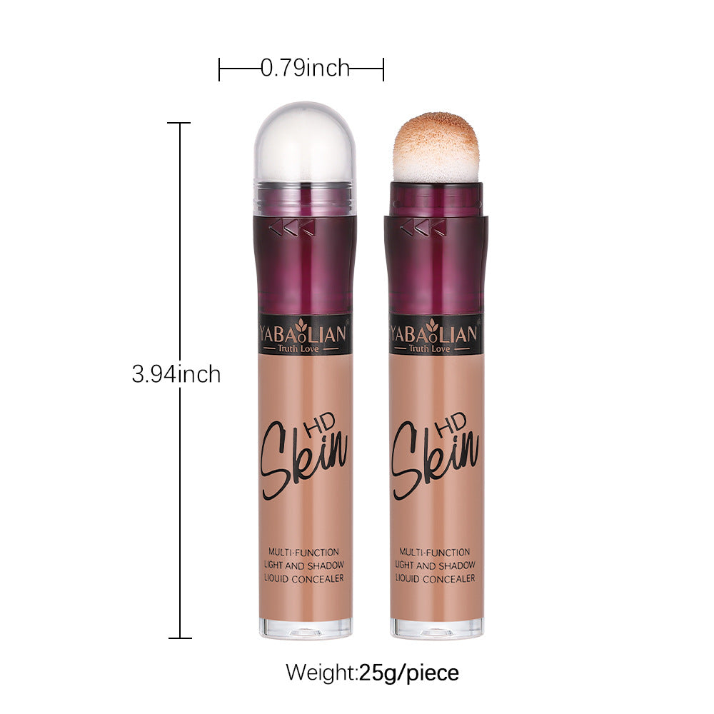 Liquid Foundation Concealer Makeup Set - Moisturizing Brightening, Waterproof, Multiple Colors