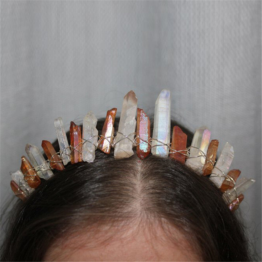 Handmade Crystal Hair Hoop Headband