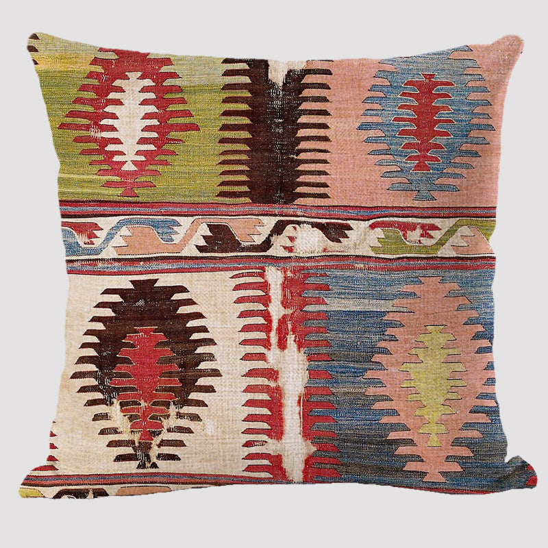 Minimalist Bohemian Cushion Cover - Polyester Pillowcase for Home Decor