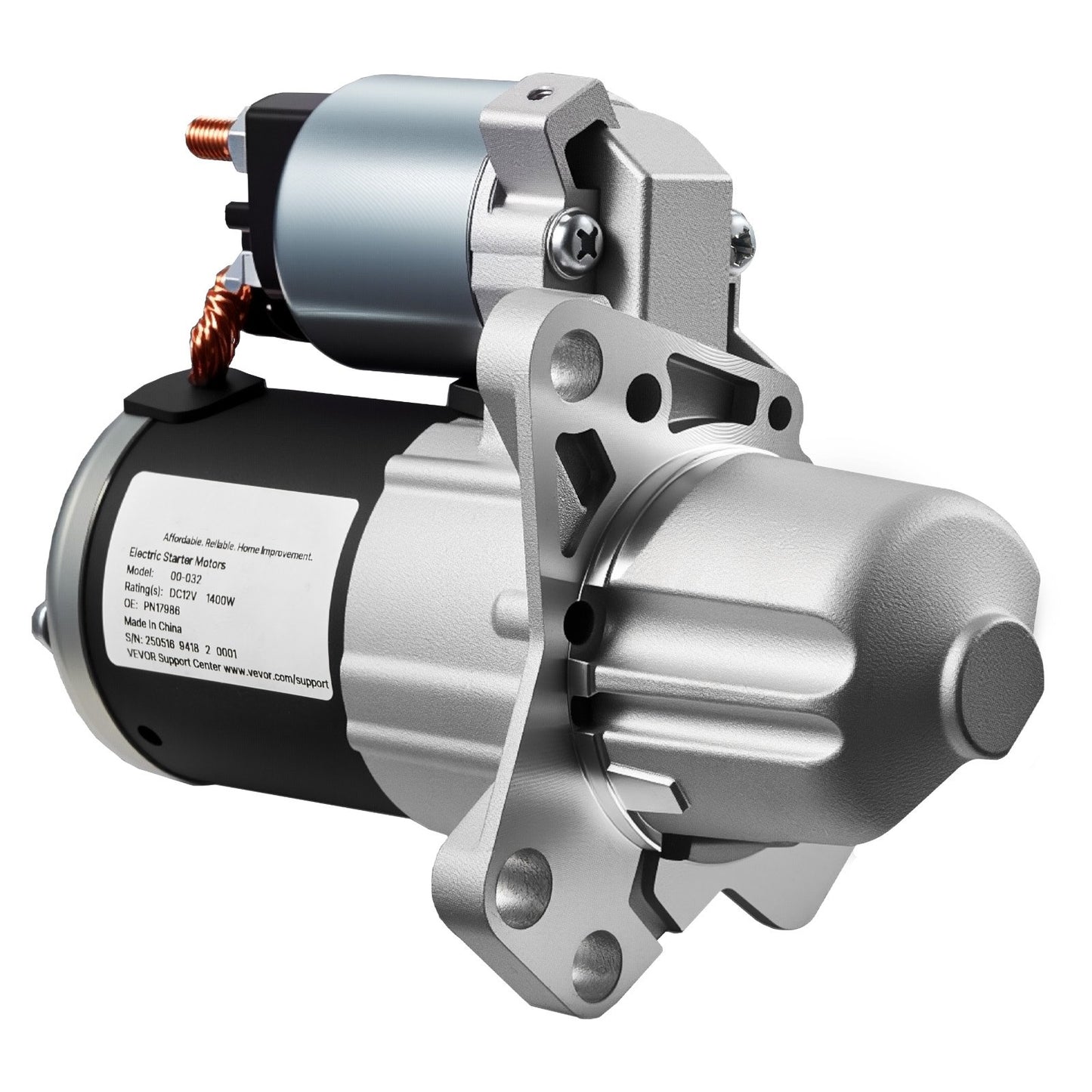 High Torque Starter Motor for Buick Chevy Suzuki 17986 31100-78J00 - Silver