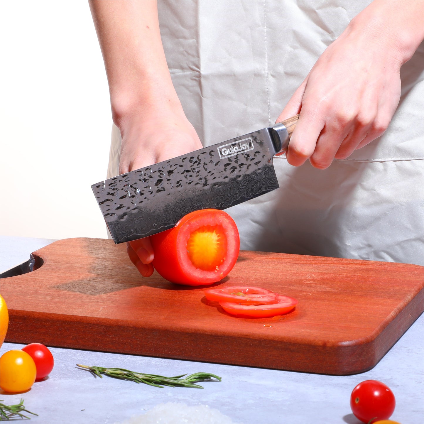 Professional Japanese Nakiri Chef Knife - 67 Layers Damascus Steel