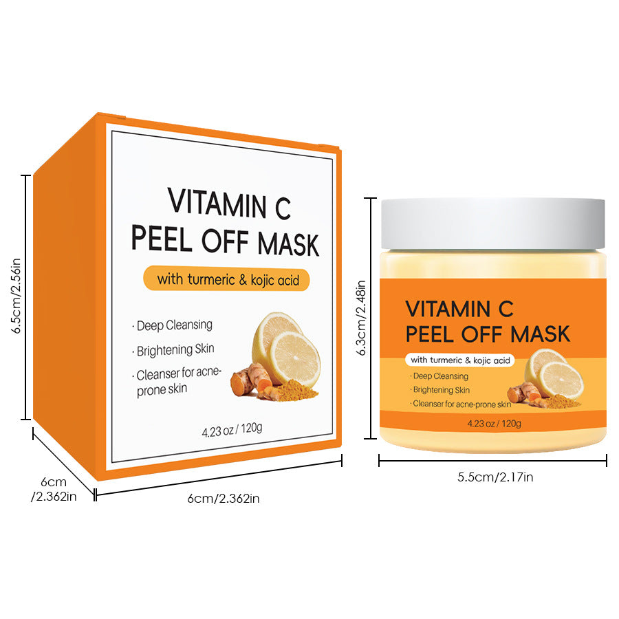 Ginger Kojic Acid Turmeric Facial Mask - 120g Brightening Skincare