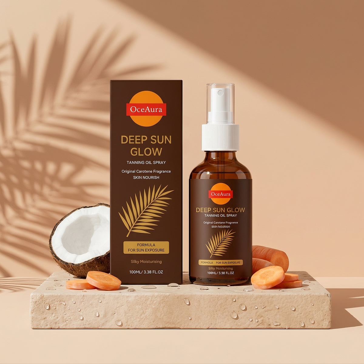 Moisturizing Tanning Oil Spray 100ml