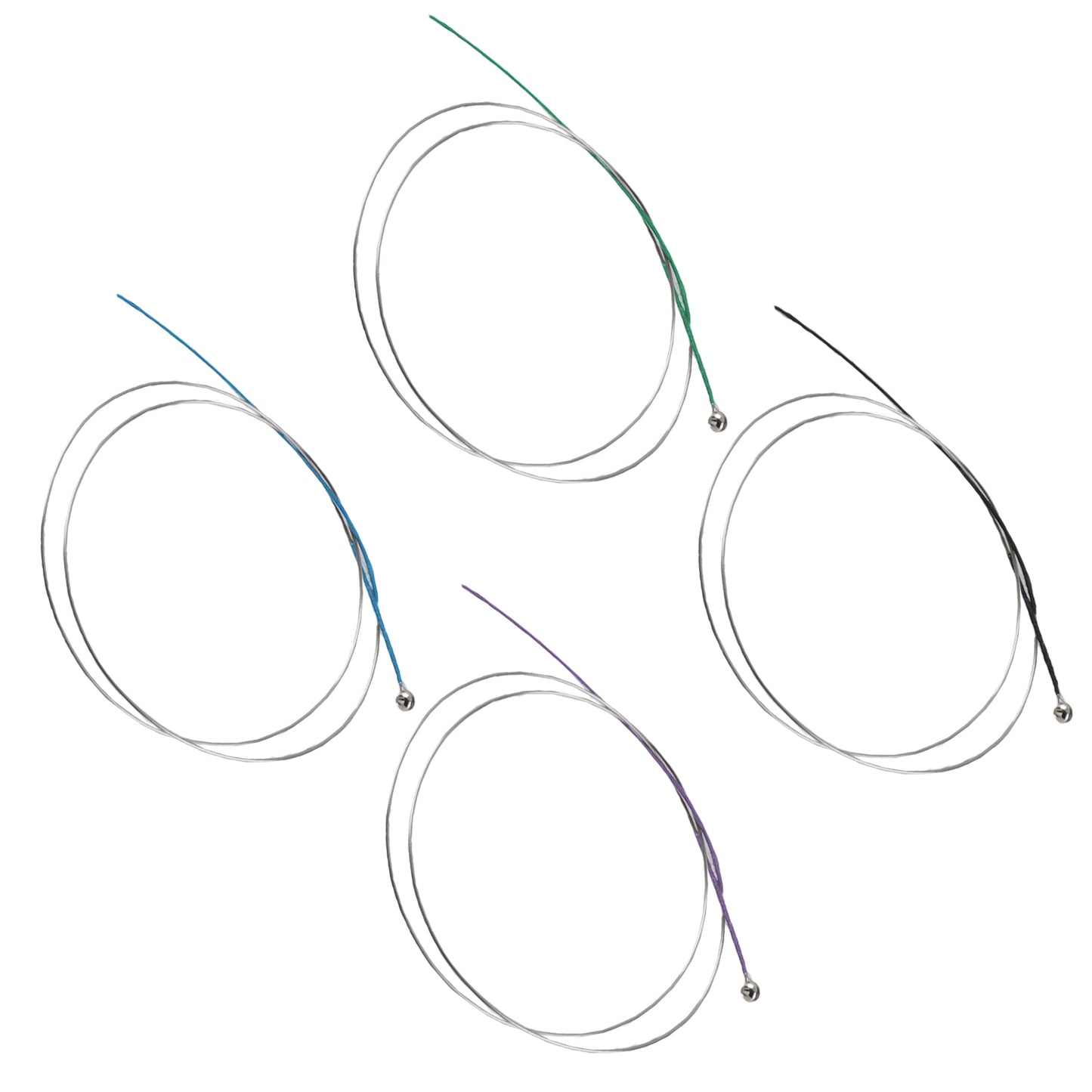 High Quality Violin Strings Set for 3/4 & 4/4 Violins - G, D, A, E