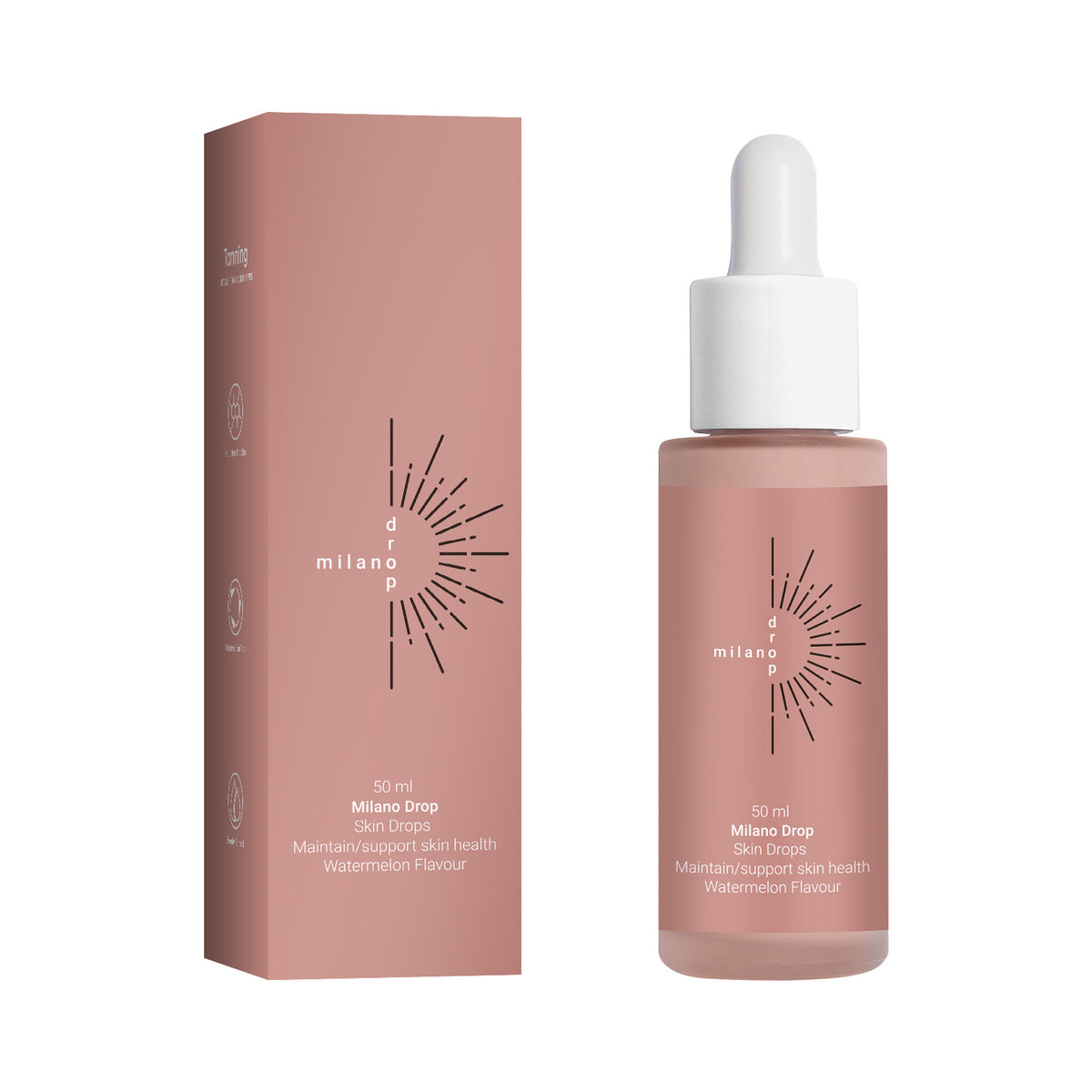 Self Tanning Serum Drops - Face & Body Bronzer