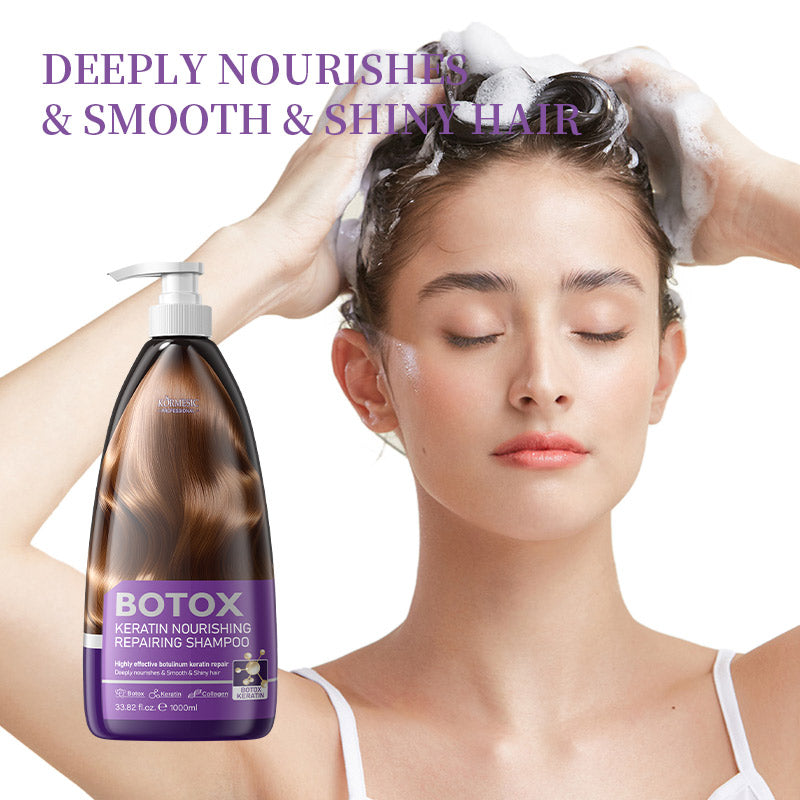 Keratin Nourishing Shampoo 1000ml - Repair & Strengthen Hair