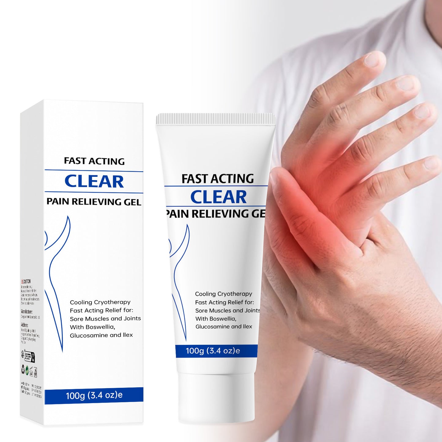 Soothing Antibacterial Body Gel Moisturizer - CJ Skin Care - 100g