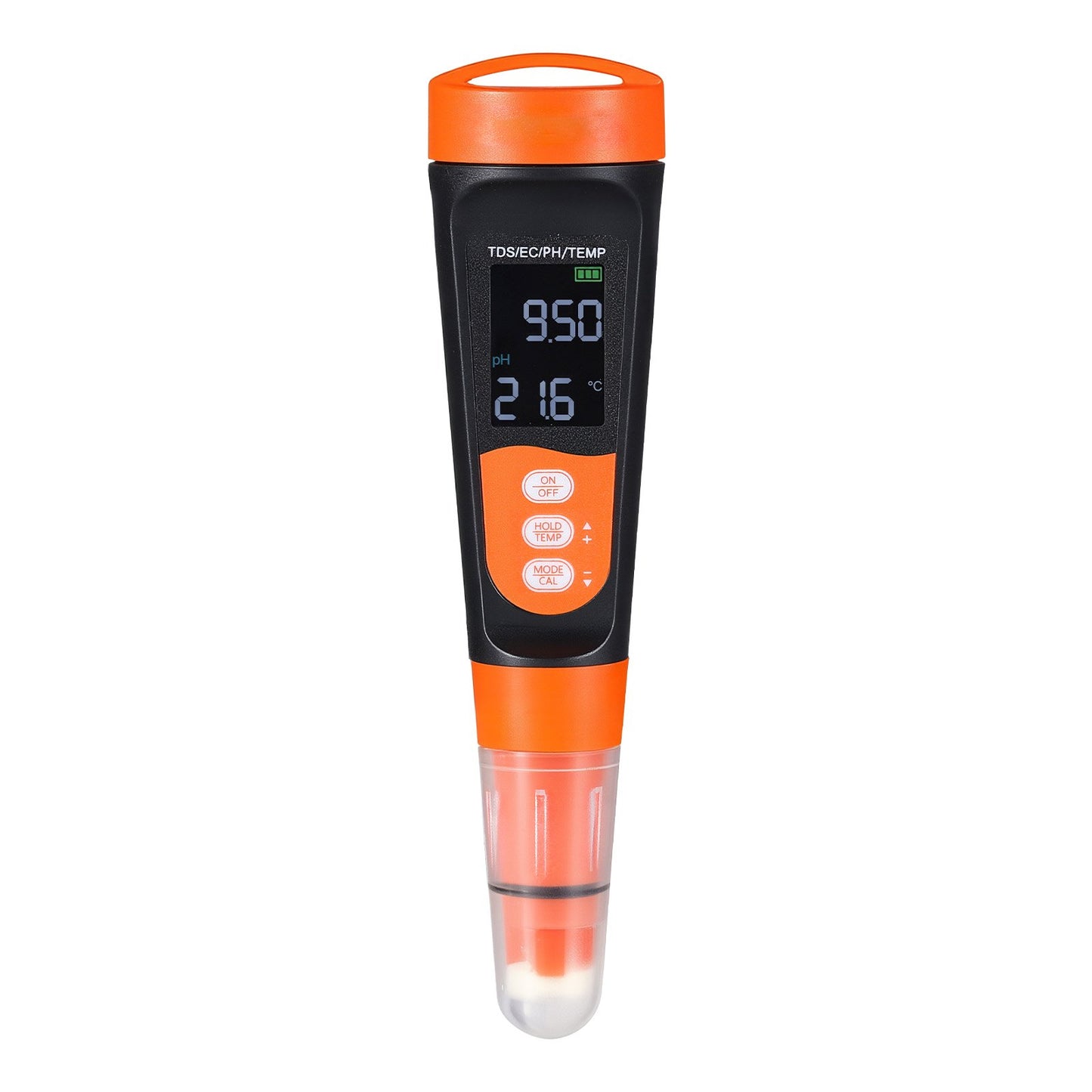 Water Quality Test Kit - PH, EC, TDS, PPM Multi-Parameter Meter Waterproof Probe