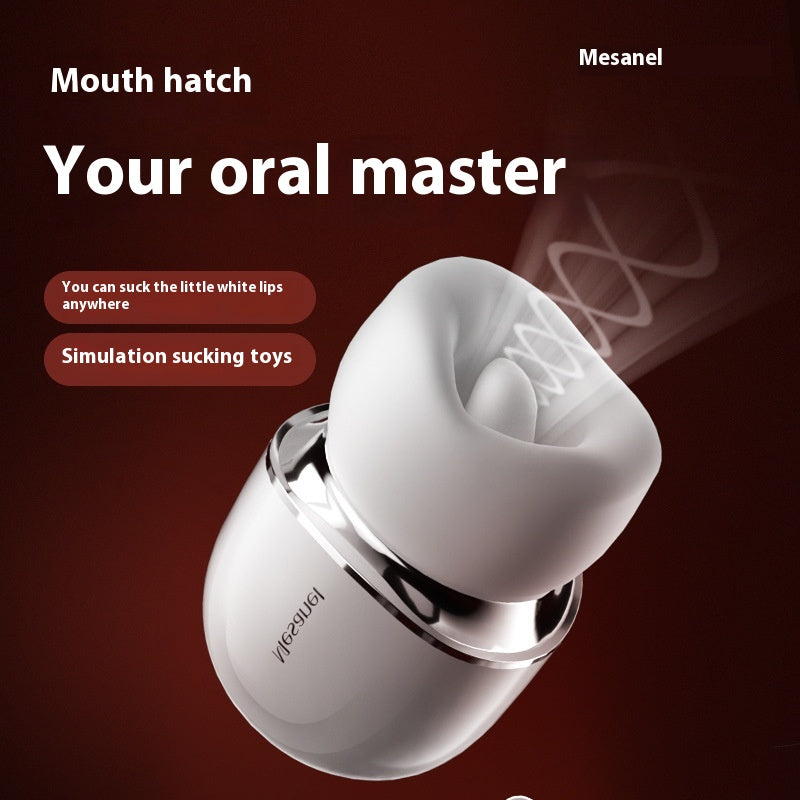 Adult Sucking Mouth Cabin Tongue Licking Toy - Female Electric Pleasure Device