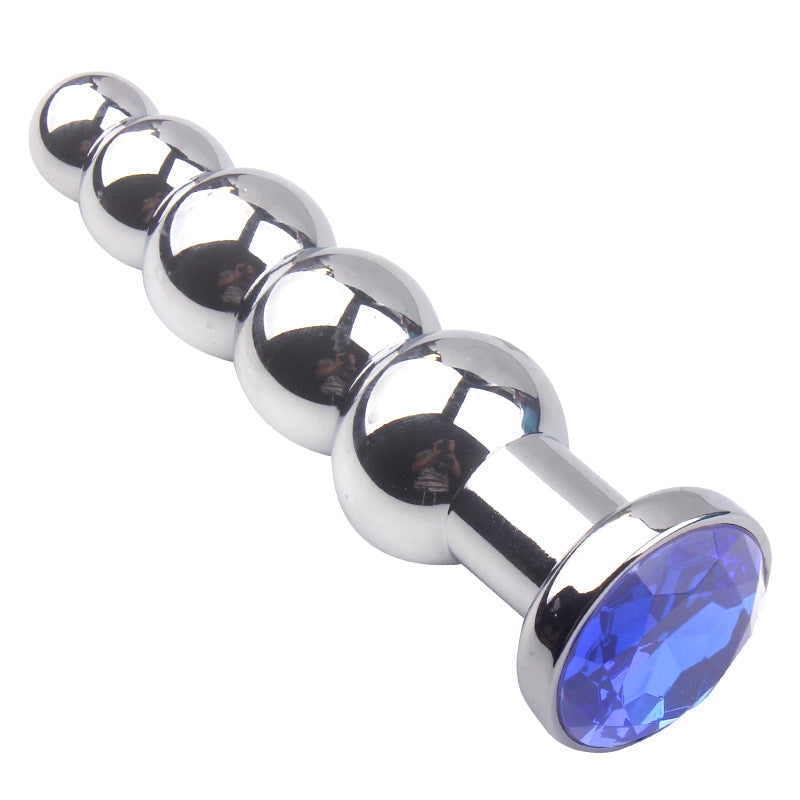 Metal Diamond Pagoda Butt Plug - Adult Wellness, Back Court, Multiple Colors