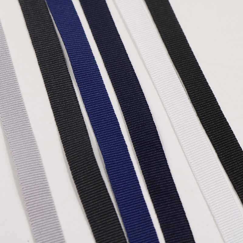 Polyester Plain Weave Textile Fabric - Black, White, Grey, Navy Blue, 1m Roll