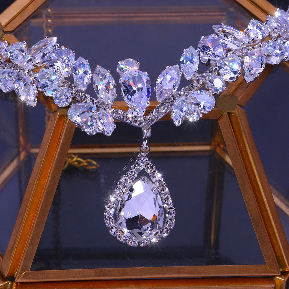 Zircon Head Chain Bridal Headband