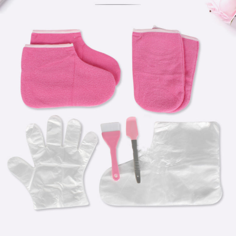 Paraffin Wax Therapy Hand and Foot Care Accessory Set - Pink