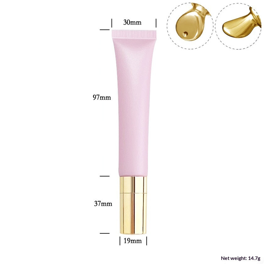 Cosmetic Tube with Droplet Cap for Eye Cream Lipstick Serum - Zinc Alloy & Ceramic