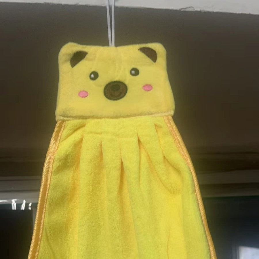 Cute Hanging Hand Towel for Kitchen - Lint-Free Household Decor