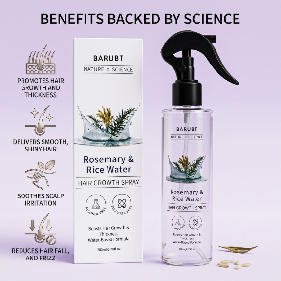 Rosemary & Rice Water Hair Growth Spray 200ml