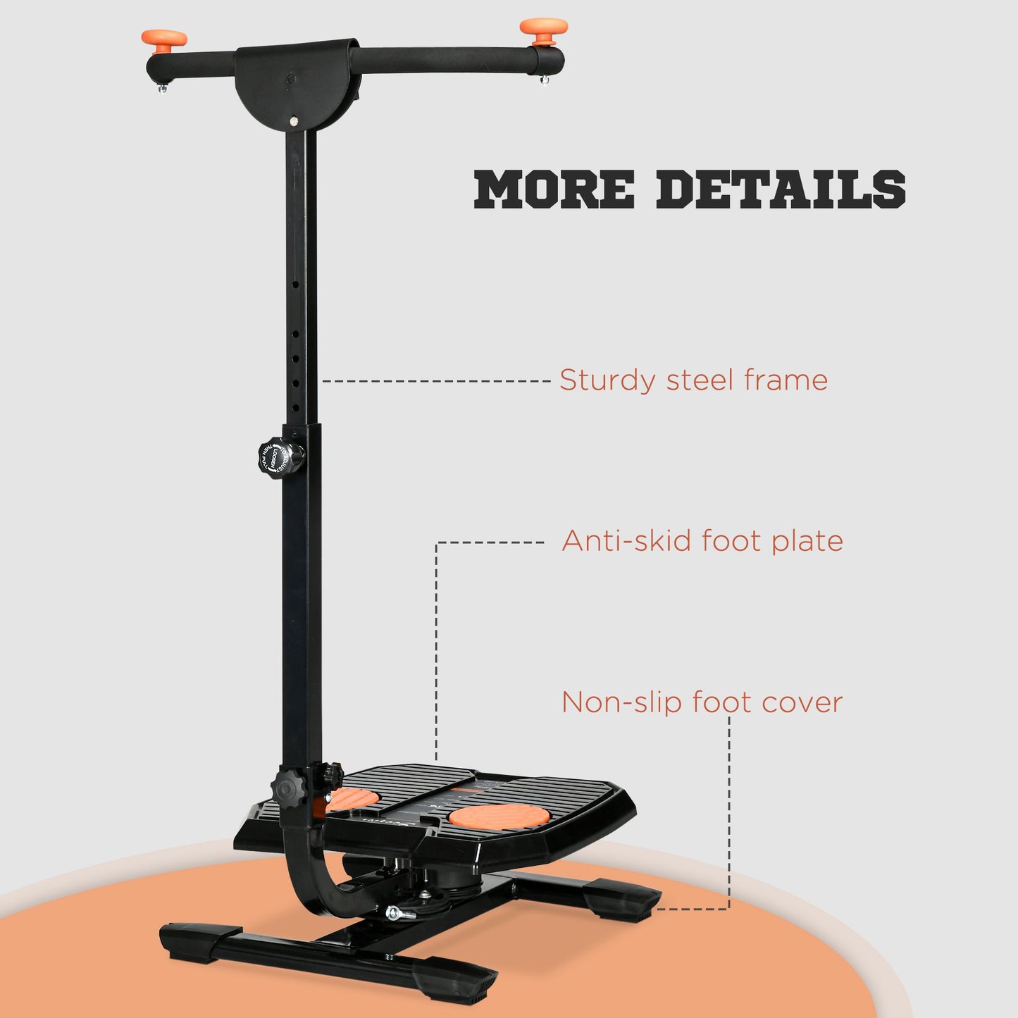 Foldable Ab Twister Board with LCD Display - Waist Trimming Equipment