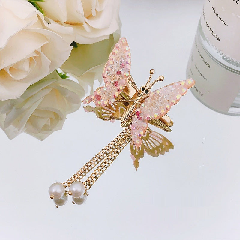 Children's Butterfly Hair Barrettes - Multiple Colors
