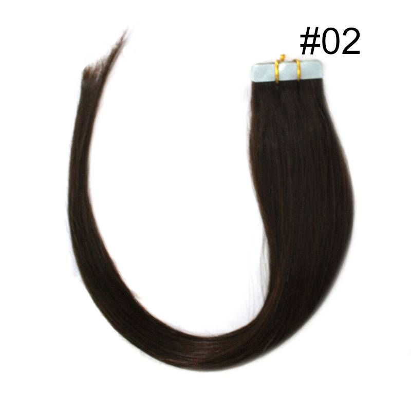 European and American Hair Extension Pack - 16 Inch Human Hair Wigs, Seamless, 20 Pieces