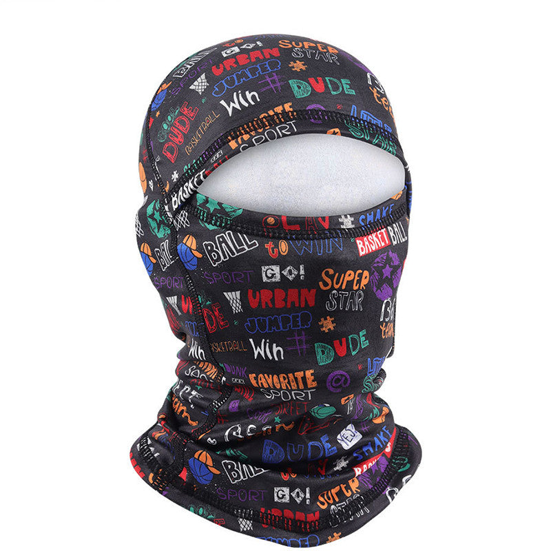 Kids Ski Face Protection Headgear Set
