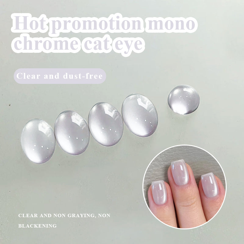 Cat Eye Magnetic Gel Nail Polish - Starlight Shimmer Soak Off 10ml