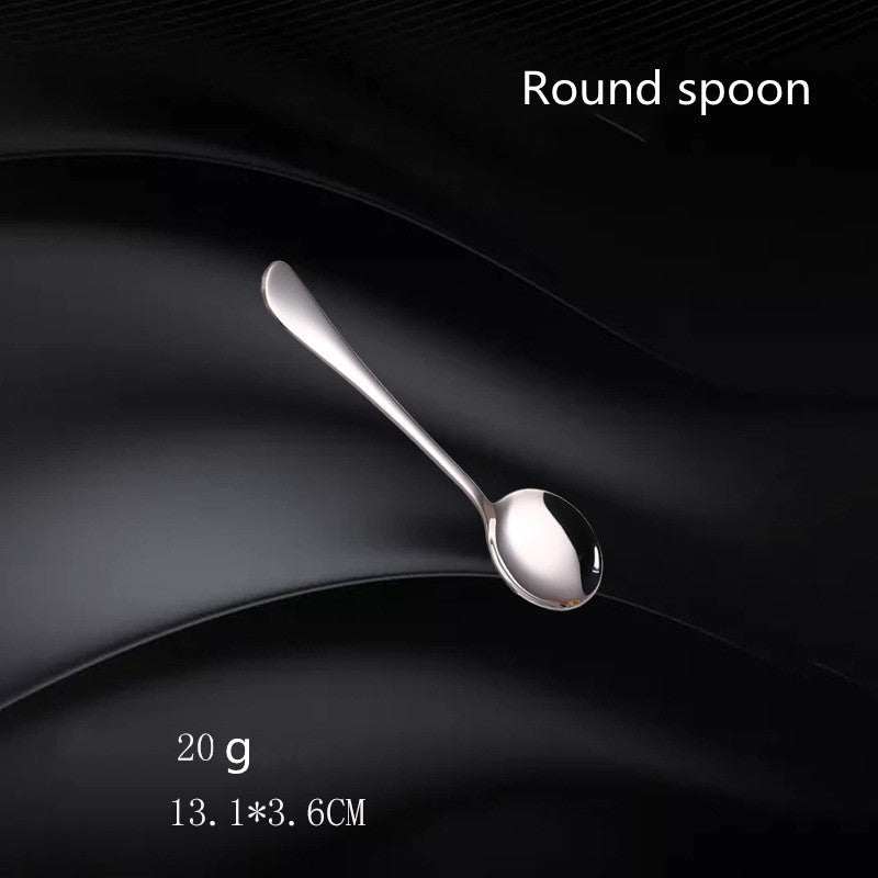 Stainless Steel Cutlery Set with Fork and Spoon - Western Style Kitchen Utensils