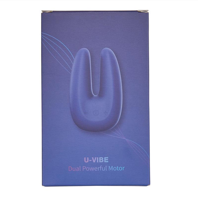 USB Rechargeable Breast Massager with 11 Vibration Modes - Silicone Personal Wellness Toy