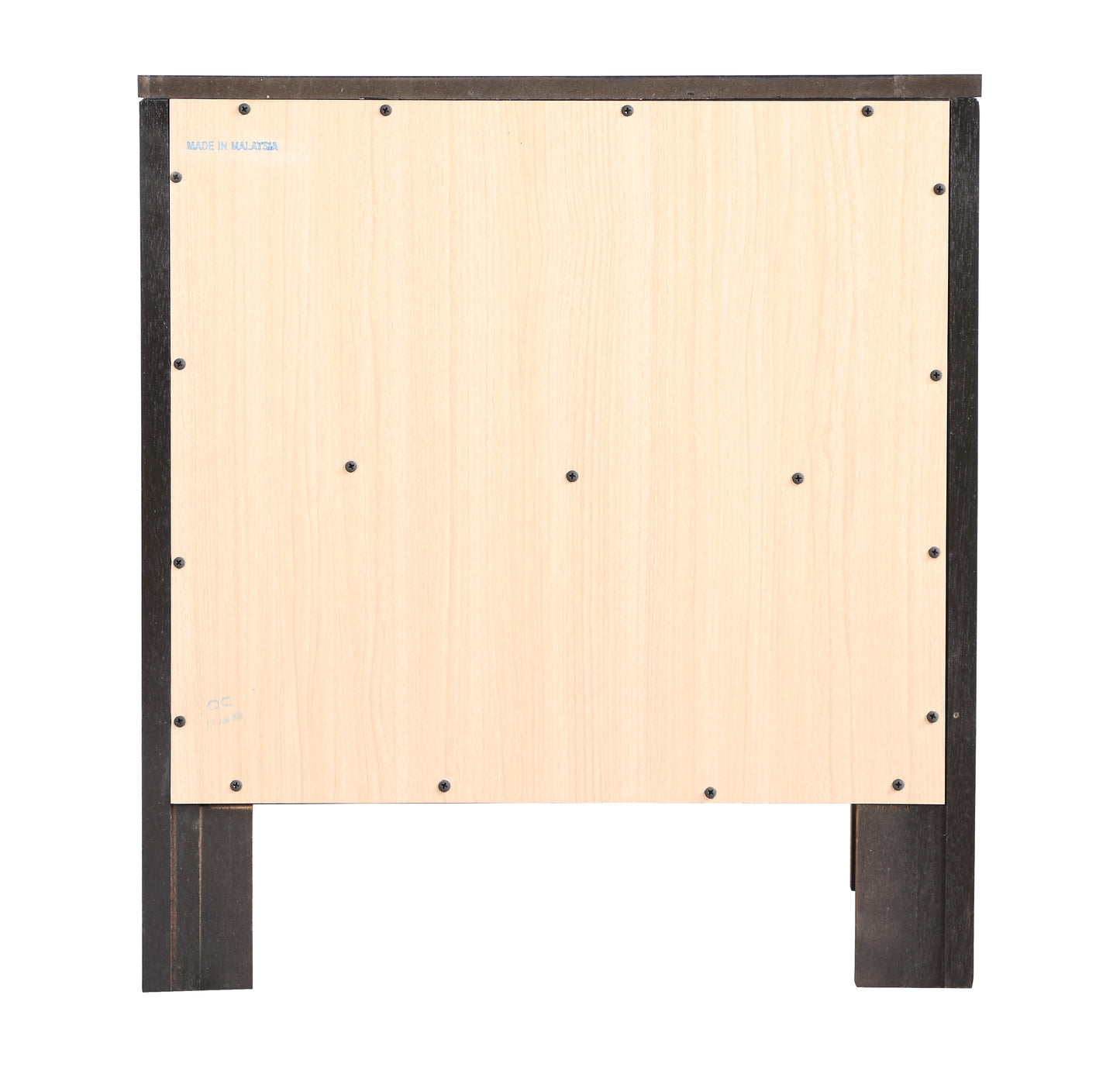 Elegantly Designed Bedside Table In Chic Black